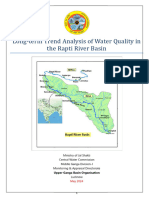 Draft Report On Long Term Trend Analysis of Water Quality in The Rapti River Basin