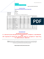 CBSE - Senior School Certificate Examination (Class XII) Results 2024