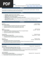 Ahmed Mahfoudh Resume