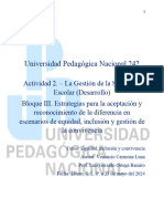 Actividad 2. - La Gestión de La Seguridad Escolar (Desarrollo)