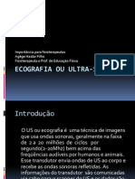 Ecografia Ou Ultra-Som para Fisioterapeutas