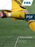 FIFA's Regulations On The Statute and Tranfer of Players (2015)