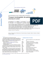 2 - AFAR - Transport Intrahospitalier Des Patients A Risque Vital