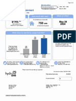 Hydro One Bill - Aprile