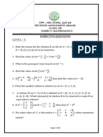 Revision Assignment Class Xii Weekly Test1