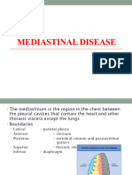 Cardio DR Lely Mediastinum Disease