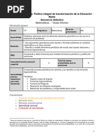 4 - Secuencia Didáctica Matemáticas 10°