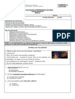 Prueba de Comprensión Lectora 5°A-B AACC2