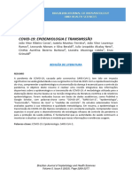 Covid 19+Epidemiologia+e+Transmissão