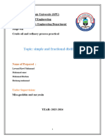 Simple and Fractional Distillation