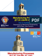 Manufacturing Process EC2