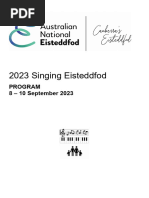 Singing 2023 Programme Final