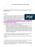 Chazenbalk, L. La Incidencia Del Self Del Terapeuta