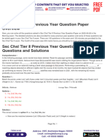 SSC CHSL Tier II Previous Year Question Paper 25343