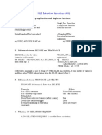 SQL Interview Questions