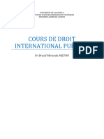 Cours de Droit International Public 1