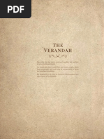 The Verandah Menu