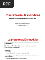 Programacion de Subrutinas