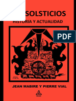 Los Solsticios Historia y Actualidad Jean Mabire / Pierre Vial