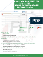 Herramienta Excel Iso 9001 De. 2015