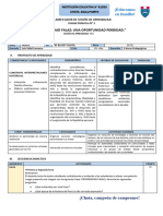 SESIÓN DE APRENDIZAJE N°2-CCSS-4er GRADO-2da Parte