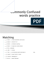 Commonly Confused Words Practice