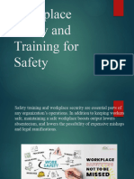 HRM - Workplace Safety and Training For Safety