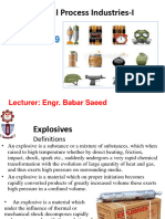 Explosives Industry