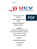 Examen Parcial I Proyecto de Identidad Vallejiana