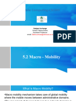 5.2 Macro Mobility