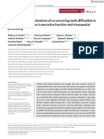 Neurocognitive Mechanisms of Co-Occurring Math Difficulties in FONTOS