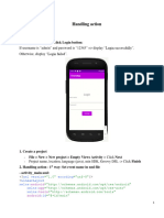 Exercise 5 - Handling Action