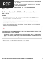 Cadena de Distribución Del Árbol de Levas, Extracción e Instalación (Cadena de Distribución) - Reparación ALLDATA