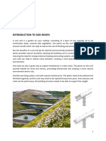 ADVANCED CONSTRUCTION TECHNOLOGY Assignment No.01 SOD ROOFS