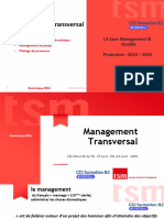 Support Management Transversal L3 TSM 2023-2024