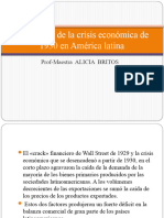 El Impacto de La Crisis Economica de 1930