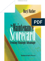 Maintenance Score Card