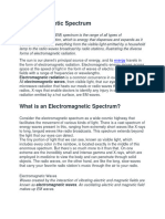 Electromagnetic Spectrum