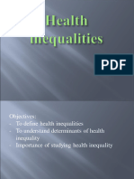 Health Inequalities