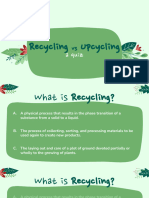 Recycling Vs Upcycling