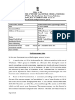 Assmt Order Cube Construction AY 2019-20