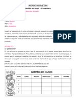 1° Año Secuencia Didactica Medida de Tiempo-El Calendario