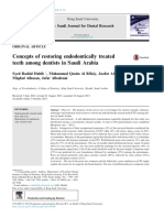 Concepts of Restoring Endodontically Treated Teet - 2014 - The Saudi Journal For