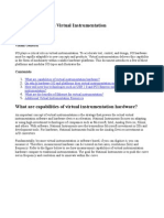 Hardware's Role in Virtual Instrumentation