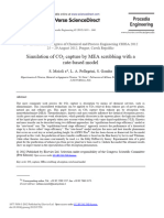 Simulation of CO2 Capture by MEA Scrubbing With A