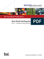 Gas-Fired Heating Boilers: BSI Standards Publication