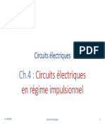 ch.4 Circuits Electriques en Regime Impulsionnel