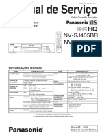 Panasonic Nv-sj405br Fj605br