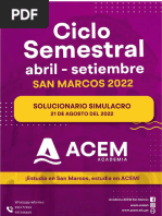 PDF Solucionario Simulacro Semestral Acem 21 08 22 - Compress