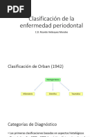 Clasificación de La EP